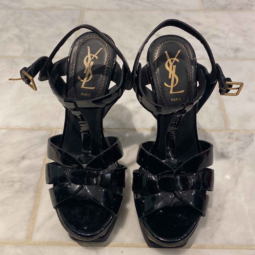 YSL TRIBUTE PLATFORM SANDAL